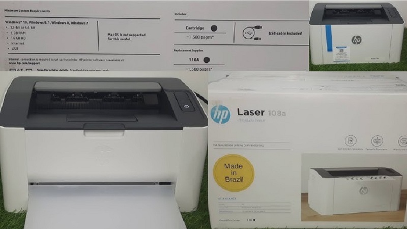 HP Printer Laser 107a Ringan, Hadirkan Resolusi Tinggi 